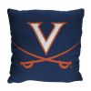 Vriginia OFFICIAL NCAA "Invert" Woven Pillow; 20" x 20"