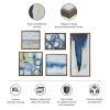 Abstract 5-piece Gallery Framed Canvas Wall Art Set