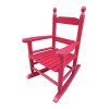 Children's rocking red chair- Indoor or Outdoor -Suitable for kids-Durable