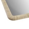 Natural Rattan Rectangle Wall Mirror