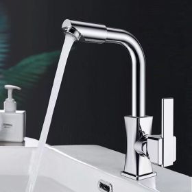 Universal Rotating Washbasin Wash Basin Washstand Faucet (Option: Thin Waist Rotating Faucet)