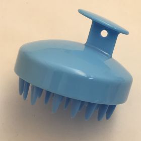 Silicone Massage Shampoo Brush (Option: Natural)