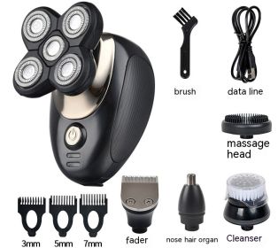 Men's Five-blade Multifunctional Electric Shaver (Option: Suit)