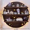 Wooden Wall Shelf Home Decoration Organizer Moon Butterfly Cat Bedroom Room Decor Storage Rack Wall-mount Display Stand Shelves