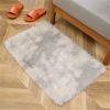 1pc, Plush Silk Fur Rug for Indoor Bedroom and Living Room - Soft and Luxurious Floor Mat