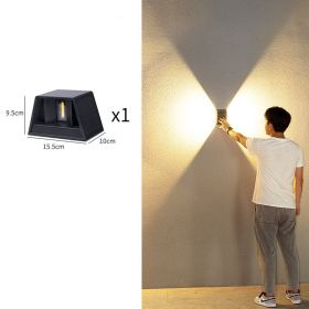 Solar Outdoor Corridor Waterproof Wall Lamp (Option: Armor)